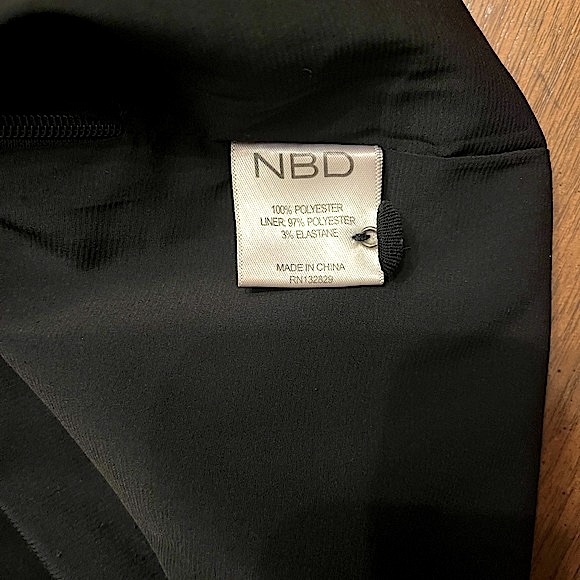 NBD Black Spaghetti Strap Mini Dress - Picture 6 of 10